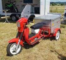 =Simson SD 50  Albatros , gesehen beim Oldtimertreffen in Wisselsrod, 06-2022