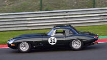Nr:31, JAGUAR E Type 1964, ccm 2800, Fahrer: FEIBER Jonathan, FEIBER Joshua, & MILLER Mikel alle USA, Spa Six Hours Endurance am 1.10.20
