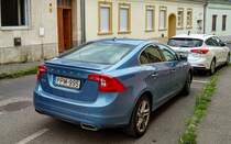 Rückansicht: Volvo S60 II. Foto: 08.2021.