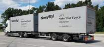 =Volvo FH-Hängerzug von ZETTransport rastet im Juli 2022 an der A 9