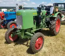 =Fendt F 28 P, Bj. 1956, 28 PS, gesehen beim Oldtimertreffen in Wisselsrod, 06-2022