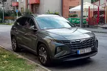 Diesen Hyundai Tucson, vierte Generation habe ich in August 2021 fotografiert.
