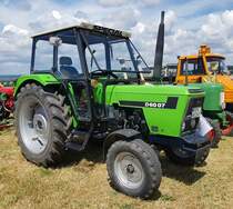 =Deutz 6007, gesehen beim Oldtimertreffen in Wisselsrod, 06-2022