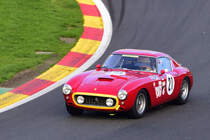 Nr.21 FERRARI 250 SWB Comp. (1961), Fahrer: TRABER Christian (CH), JOY Clive (UK) und DEVIS Marc (BE). Spa Six Hours Endurance am 1.10.20 ( Ex Lemans Classiker auf der Ardennen Achterbahn)