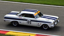 Nr.100, FORD Falcon Sprint, Bj.1964, ccm 4700, Fahrer: GEORGI Bernd (DE), ROSSI DI MONTELERA Manfredo (IT) und ICKX Vanina (BE)Spa Six Hours Endurance am 1.10.20