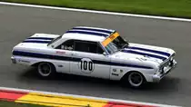 Nr.100, FORD Falcon Sprint, Bj.1964, ccm 4700, Fahrer: GEORGI Bernd (DE), ROSSI DI MONTELERA Manfredo (IT) und ICKX Vanina (BE)Spa Six Hours Endurance am 1.10.20