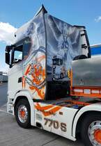 =Fahrerhausgestaltung des Scania 770 S von FLORO-Yachttransport, 07-2022