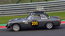Nr.200,	MG B (1965), ccm 1840, Fahrer: ALLEN John (UK),	TURRAL Goeff (UK) und KEERS-TRAFFORD David (UK), Spa Six Hours Endurance am 1.10.20