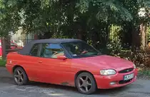 Ford Escort Cabriolet (mk6). Foto: August, 2021