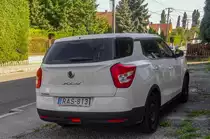 Rückanischt: SsangYong XLV. Foto: August, 2021.