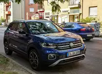 Blauer VW T-Cross. Foto: August, 2021