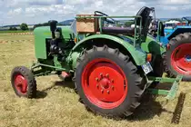 =Fendt F 28 P, Bj. 1956, 28 PS, gesehen beim Oldtimertreffen in Wisselsrod, 06-2022