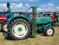 =MAN 2P1, gesehen beim Oldtimertreffen in Wisselsrod, 06-2022