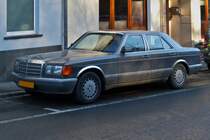Dieser Mercedes Benz S Klasse, ist mir bei einem Spaziergang aufgefallen. 02.2023

