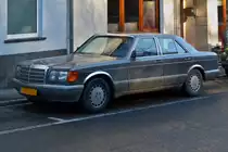 Dieser Mercedes Benz S Klasse, ist mir bei einem Spaziergang aufgefallen. 02.2023

