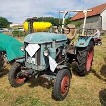 =Hanomag R 217, gesehen bei der Oldtimerausstellung in Uttrichshausen, 07-2022