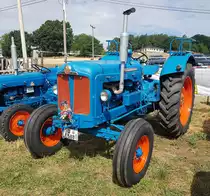 =Fordson Super Major, gesehen bei der Oldtimerausstellung in Uttrichshausen, 07-2022