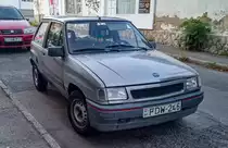 Diesen Opel Corsa A habe ich in August, 2021 aufgenommen.