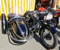 NSU Konsul mit Steib-Beiwagen, 40.Internationales NSU-Treffen in Freiamt im Breisgau, Juni 2022