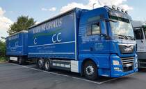 =MAN TGX-Hängerzug der Spedition KARL NEUHAUS, 07-2022