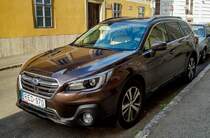 Mk5 Subaru Outback in Brilliant Brown. Foto: August 2021.