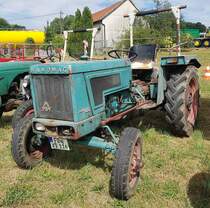 =Hanomag Perfekt 400, gesehen bei der Oldtimerausstellung in Uttrichshausen, 07-2022