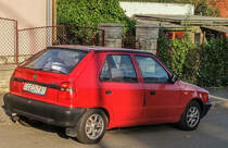 Rückansicht: Skoda Felicia. Foto: 08.2021.