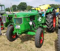=Deutz D 50, gesehen bei der Oldtimerausstellung in Uttrichshausen, 07-2022