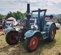 =Lanz (EB 13) gesehen bei der Oldtimerausstellung in Uttrichshausen, 07-2022