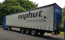 =DAF XF-Sattelzug der Spedition NOPHUT, 07-2022