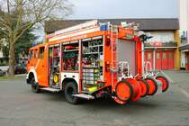 Feuerwehr Griesheim MAN LA HLF20/16 (Florian Griesheim 1/46/2) am 18.02.23 bei einen Fototermin