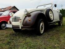 CITROEN-2CV Cabrio, bei der Oldttimerveranstaltung in Rottenbach; 190909