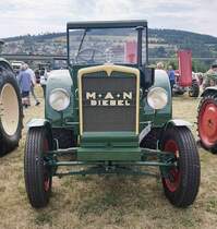 =MAN AS 250, Produktionszeitraum 1938 - 1946, 4504 ccm, 50 PS, gesehen bei der Oldtimerausstellung in Uttrichshausen, 07-2022