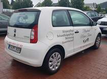 =Skoda Citigo vom Pflegedienst MARIA-THERESIA unterwegs in Fulda, 07-2022