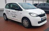 =Skoda Citigo vom Pflegedienst MARIA-THERESIA unterwegs in Fulda, 07-2022