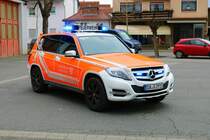 Feuerwehr Griesheim Mercedes Benz GLK KdoW (Florian Griesheim 1/10) am 18.02.23 bei einen Fototermin