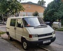 VW Transporter T4. Aufnahme: August, 2021.