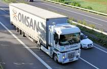 Renault - Spedition  Omsan Logistik  auf der A 61 Richtung Koblenz - 29.05.2009