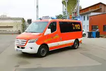 Feuerwehr Mörfelden Walldorf Mercedes Benz Sprinter MTW (Florian Mörfelden Walldorf 2-19) am 04.03.23 bei einem Fototermin