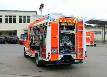 Feuerwehr Mörfelden Walldorf IVECO Daily MLF (Florian Mörfelden Walldorf 2-40) am 04.03.23 bei einem Fototermin