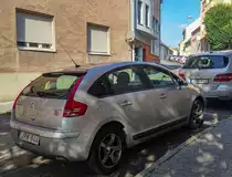 Rückansicht: Citroen C4. Foto: 09.2021.