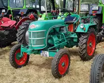 =Kramer KL 130, gesehen bei der Oldtimerausstellung in Uttrichshausen, 07-2022