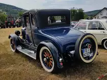 =Buick Standart Six Coupe, Bj. 1925, 3400 ccm, 60 PS, gesehen bei der Oldtimerausstellung in Uttrichshausen, 07-2022