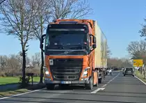 Volvo FH Sattelzug bei Euskirchen - 07.02.2023