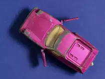 Lotus Europa (Baffalie),Serie 1-75, Superfast Matchbox, stark bespielt, Tabletop am 20.4.2021