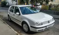 Diesen VW Golf IV habe ich in September, 2021 fotografiert.