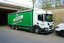 WIGEM Scania P320 am 11.03.23 in Maintal 