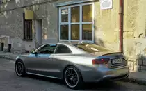 Rückansicht: Audi A5 . Foto: 09.2021.