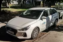 Diesen Hyundai i30 Kombi, dritte Generation (Firmenauto von Konica Minolta) habe ich in September, 2021 fotografiert.