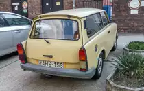Diesen Trabant 1.1 Kombi (Rückansicht) habe ich in September, 2021 fotografiert.